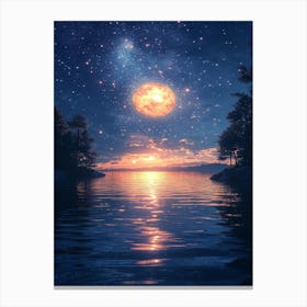 Starry Night 185 Canvas Print