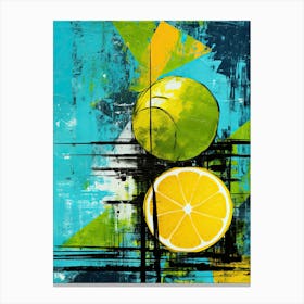 Limes And Lemons 1 Canvas Print