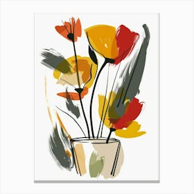 Flowers In A Vase 119 Canvas Print