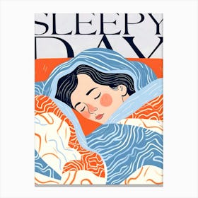 Sleepy Day Canvas Print