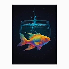 Goldfish Canvas Art Canvas Print