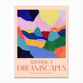 Abstract Dreamscapes Landscape Collection 26 Canvas Print