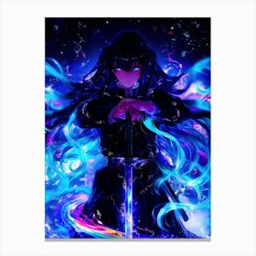 Anime Samurai Canvas Print