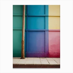 Colorful Wall Canvas Print