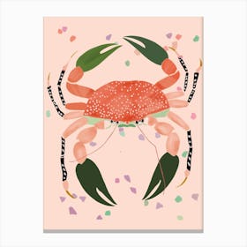 Crab Fiesta Canvas Print