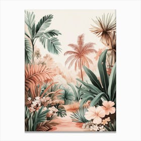 Tropical Jungle 1 Canvas Print