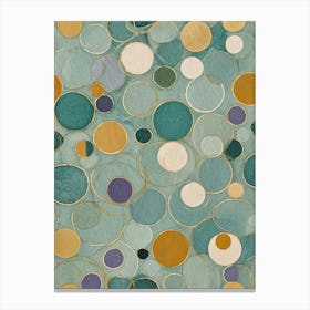 Abstract Circles Canvas Print