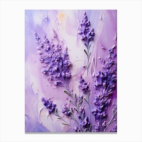 Lavender Painting 3 Canvas Print