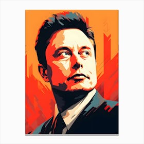 Elon Musk 1 Canvas Print