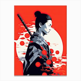 Samurai Warrior Canvas Print