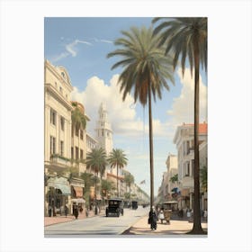 San Diego Street Canvas Print