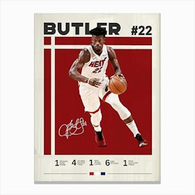 Jimmy Butler Canvas Print