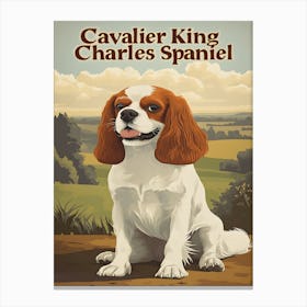 Cavalier King Charles Spaniel Canvas Print