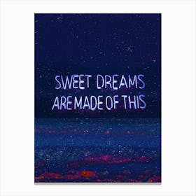 Annie Lennox Sweet Dreams Canvas Print