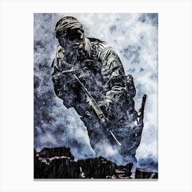 Soldier Videogame Canvas Print