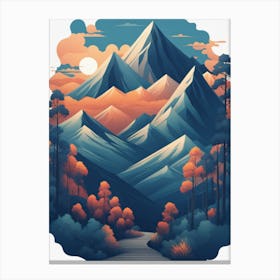 Mountain Landscape 7 Canvas Print