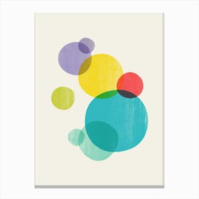 Rainbow Bubbles Iv Canvas Print