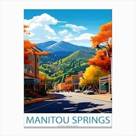 Manitou Springs Colorado 1 Canvas Print