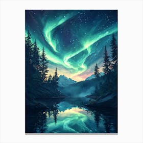 Aurora Borealis 6 Canvas Print