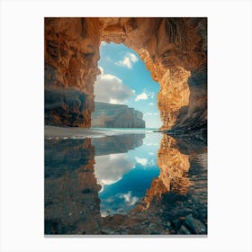 Cave In The Rock Canvas Print