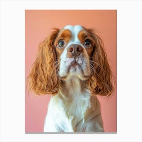 Portrait Of A Dog.Generated AI. Wall Art Print 3 Lienzo