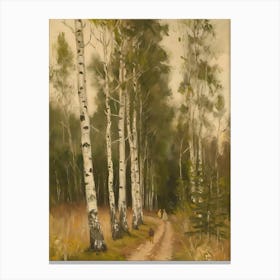 Birch Trees Canvas Print