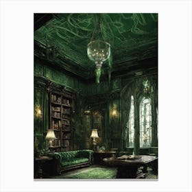 Green Room Canvas Print