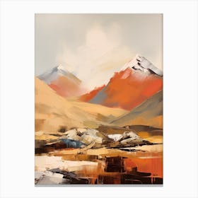 Ben Nevis Scotland 4 Mountain Painting Canvas Print