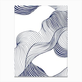 Blue Wave C Canvas Print