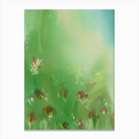 Wildflowers Field Canvas Print