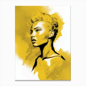 Portrait Of A Woman 5 Canvas Print