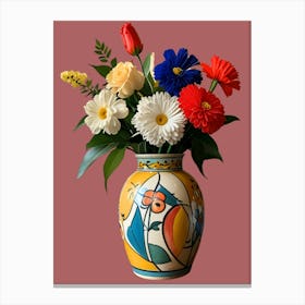 Flowers In A Vase 20 Canvas Print