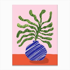 Still Life Matisse Plant Canvas Print