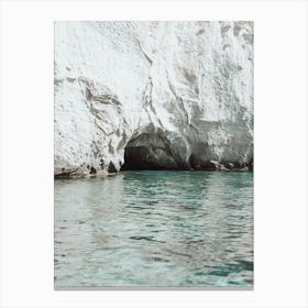 Beautiful Cave, Milos Canvas Print