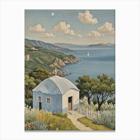 Chapel On The Hill Canvas Print