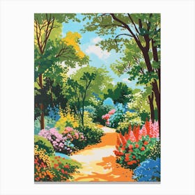 Richmond Park London Parks Garden 2 Painting Canvas Print