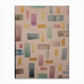 Playful Swatch Canvas Print