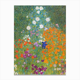 Garden By Gustav Klimt Canvas Print