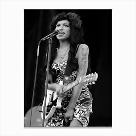 Amy Winehouse V Festival 2008 Canvas Print