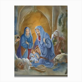 Nativity Scene 7 Canvas Print