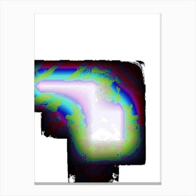 F - Shape Canvas Print