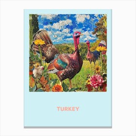 Turkey Collage Poster 2 Canvas Print