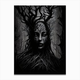 Oak Watcher Canvas Print