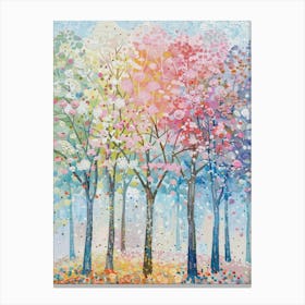 Spring Trees 1 Canvas Print