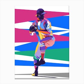 Aceeeee Baseball Canvas Print