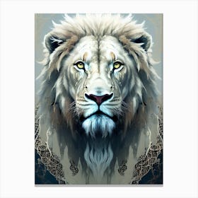 Lion art 46 Canvas Print