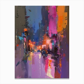 Night City Canvas Print