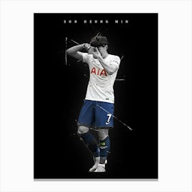 Son Heung Min 1 Canvas Print