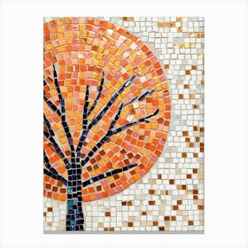 Mosaic Tree 3 Canvas Print