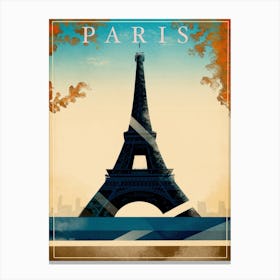 Paris In Autumn Canvas Print